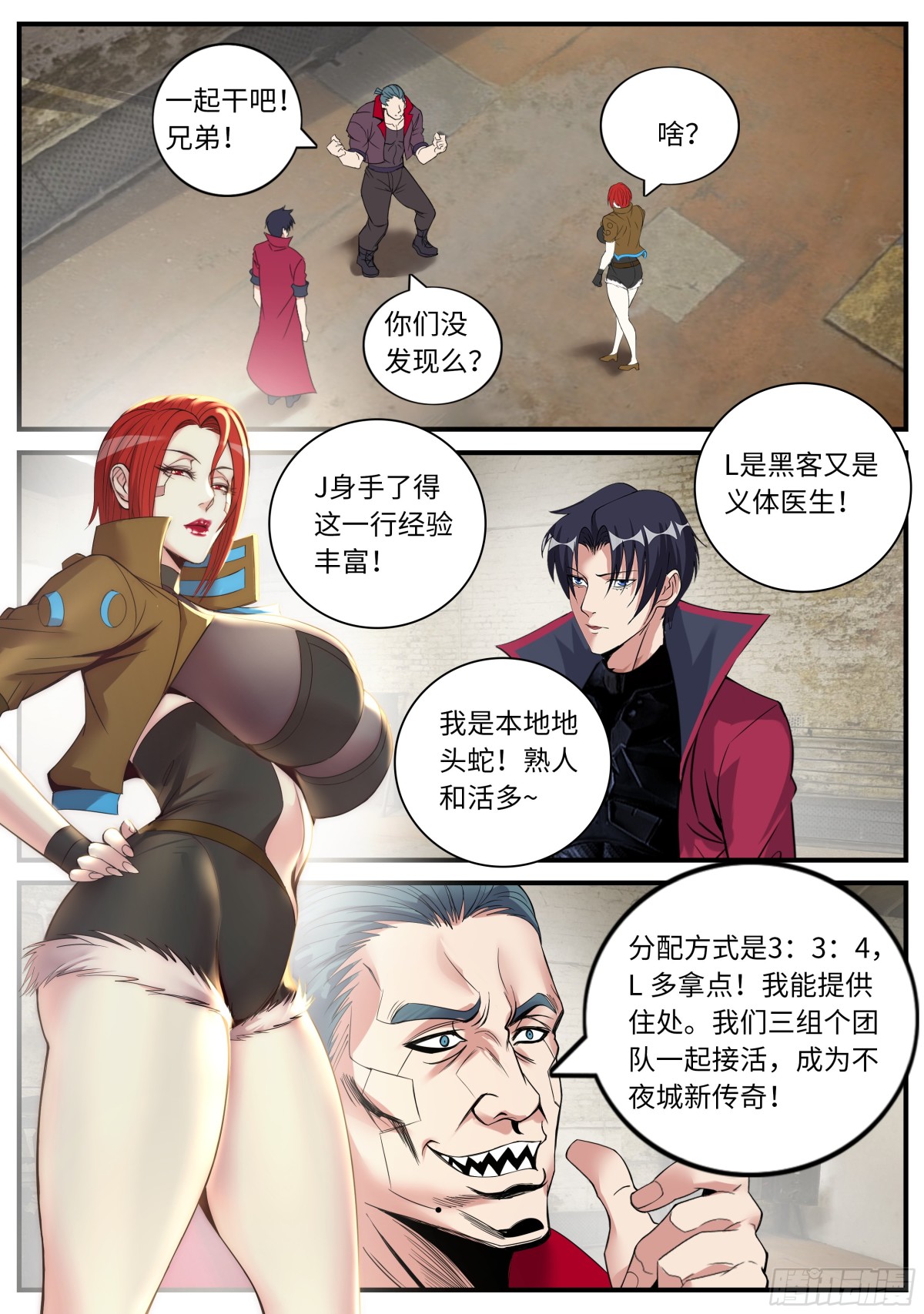 🍚系统送我避难所 晚上好~不夜城！ 第1页