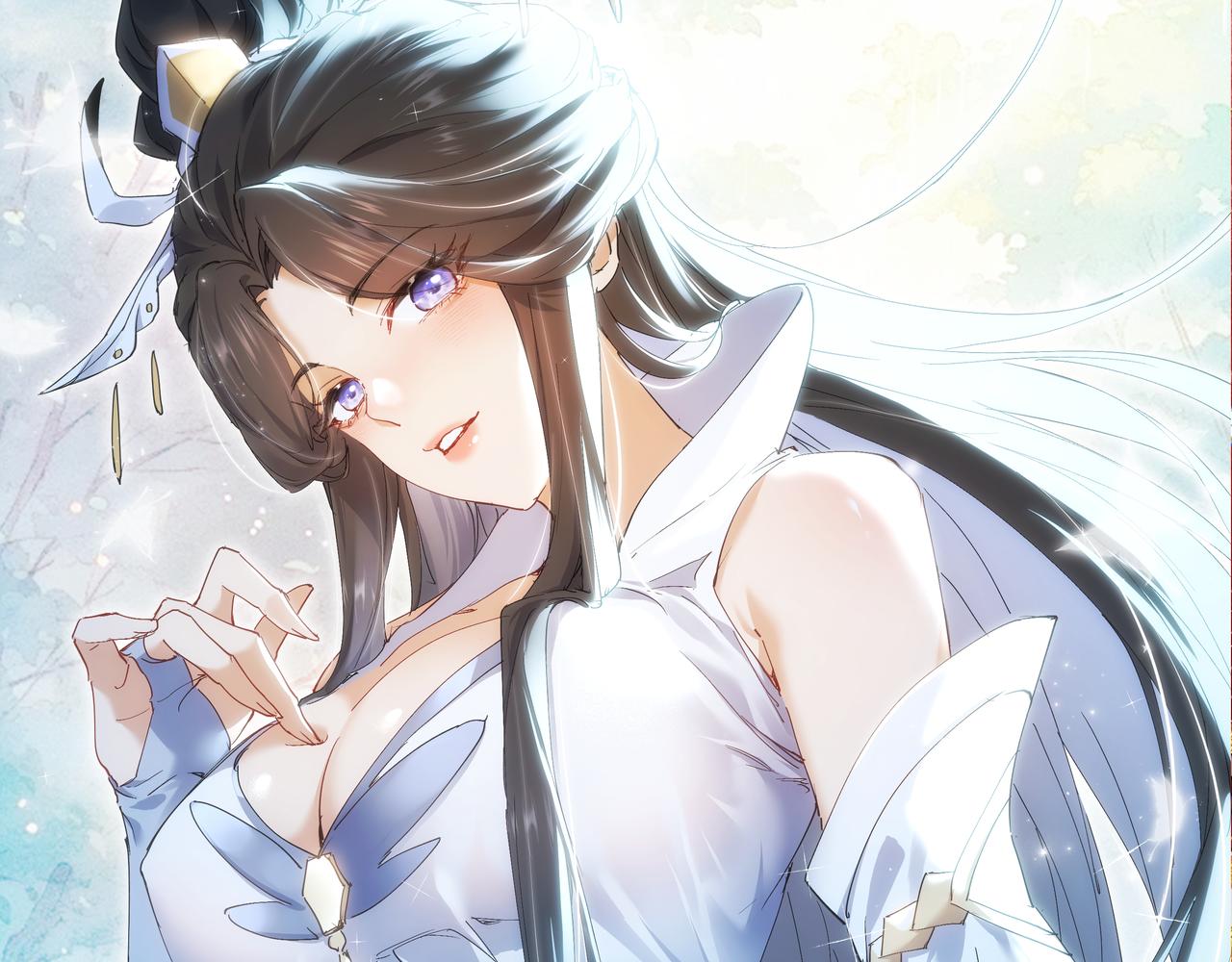 🍚玄幻：我的女帝徒弟要黑化 第34话 不凡的背景 第1页