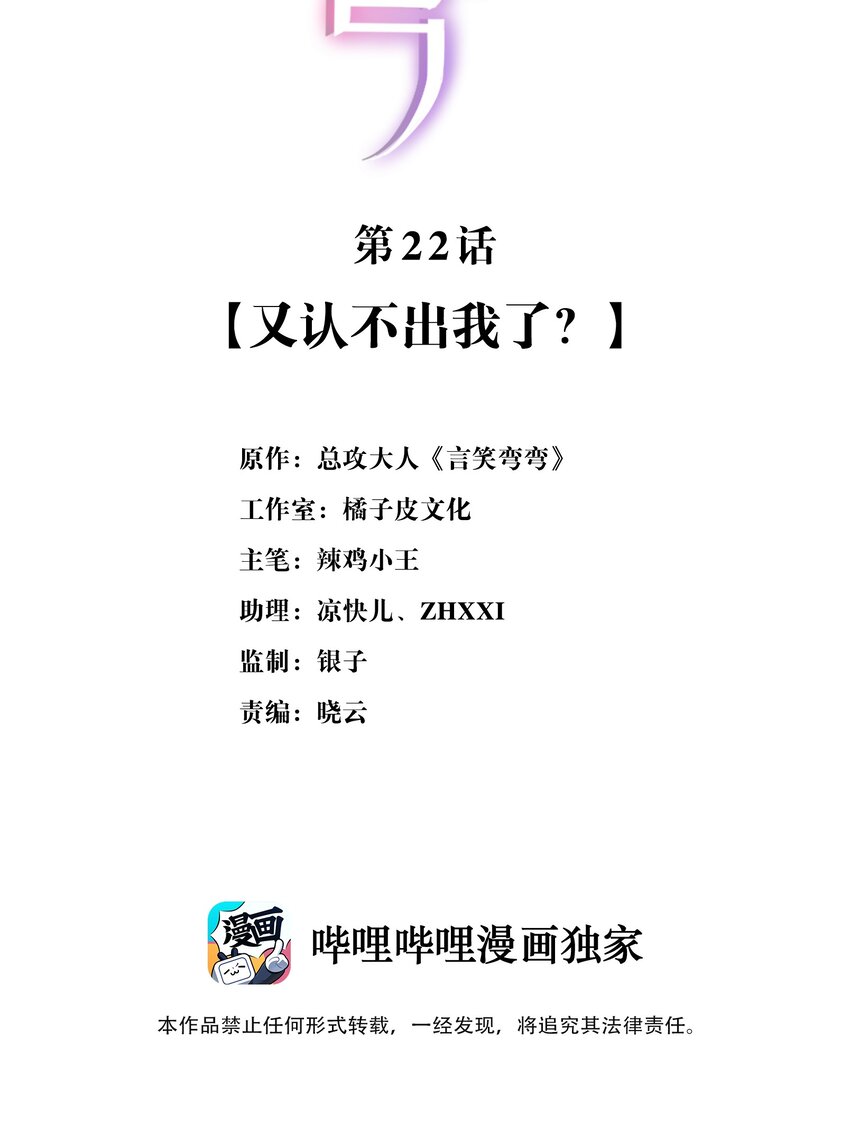 🍜言笑彎彎 022 又认不出我了？ 第2页