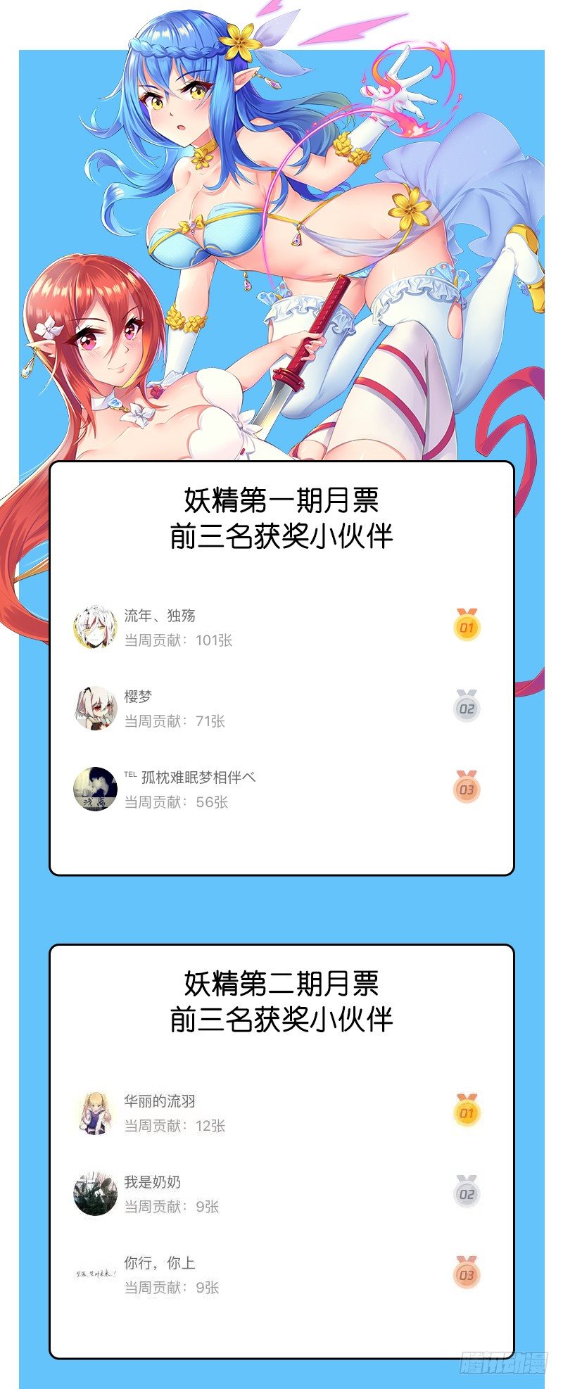 🍜妖精种植手册 获奖名单来啦~ 第1页
