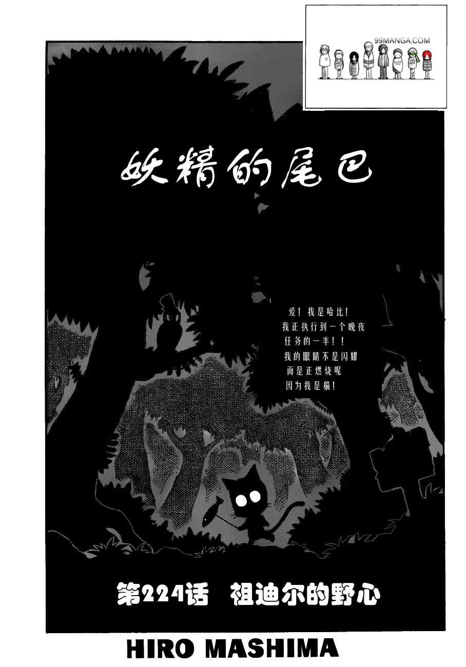🍜妖精的尾巴 第224话 第1页