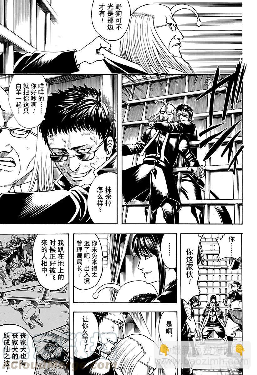 🍜银魂 第613话 男人只需要挺直腰板活 第11页