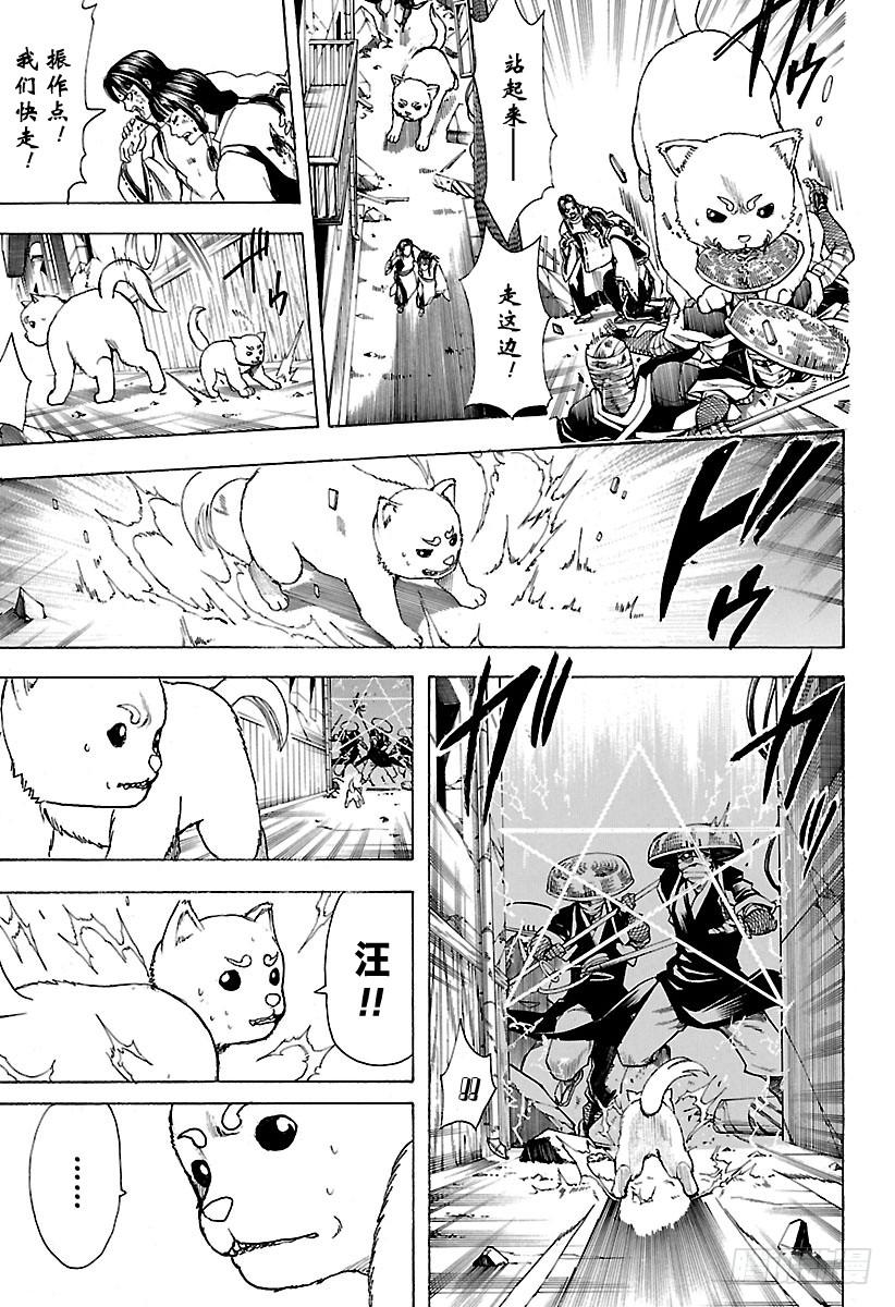 🍜银魂 第655话 虽然从天空往下看觉得 第7页