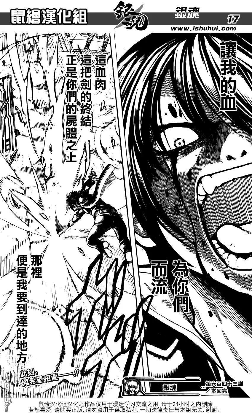 🍜银魂Gintama 第643回 血与泪 第17页