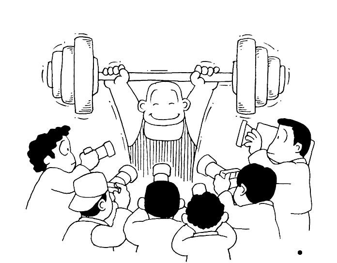 🍜幽默漫画系列 疯狂奥运 第10页
