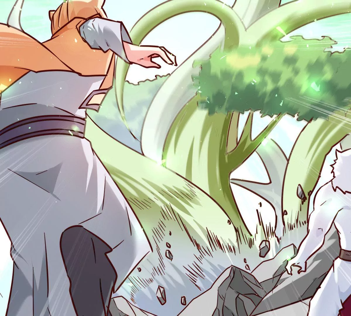 🍲在玄幻世界变成了一棵草？ 第045话 千木叠城 第46页