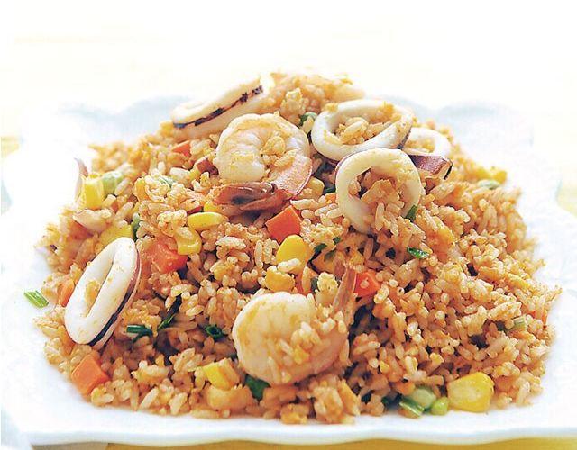 第34期 沙茶海鲜炒饭-第34话