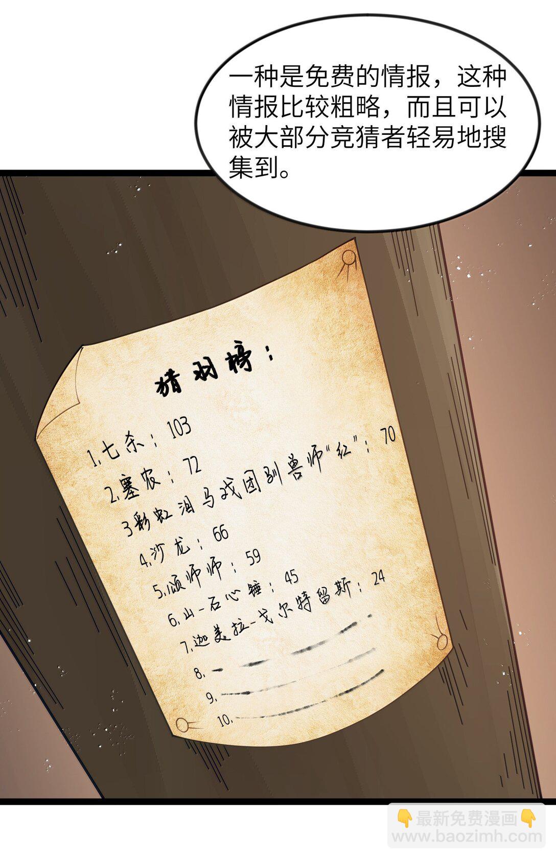 第93话 竞猜情报引导（猎羽季篇）(1/2)-第116话