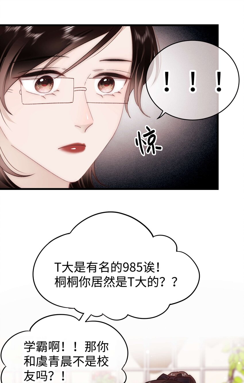 033 你和虞青晨是校友吗？-第34话