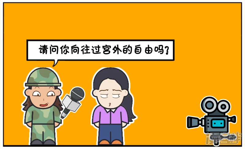 🍲子阳简笔画 宫里的贵妃娘娘一直向往自由 第2页