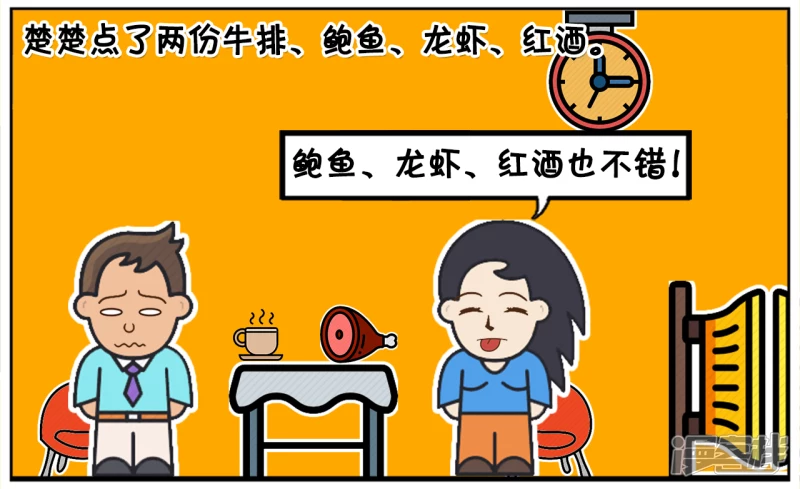 🍲子阳简笔画 子阳与楚楚刚相亲在一家咖啡厅 第2页