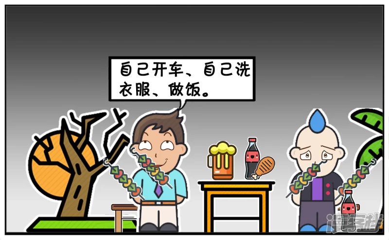 🍲子阳简笔画 子阳跟楚天霸在一起吹牛 第3页